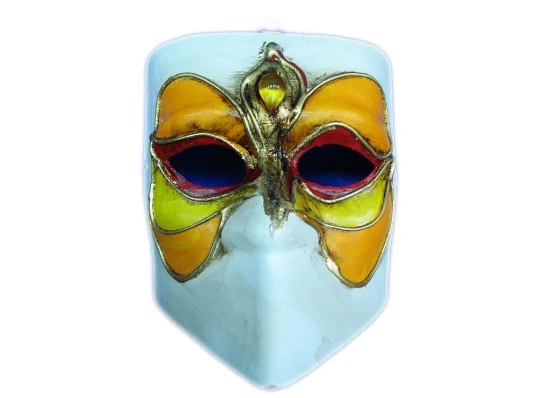 Маска карнавальная Венецианская папье-маше (16.5 см) купить в интернет магазине подарков ПраздникШоп