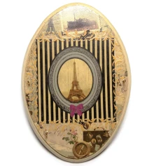 Ключница вешалка «Париж» купить в интернет магазине подарков ПраздникШоп