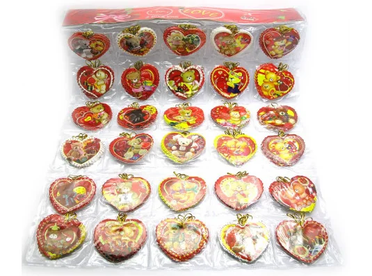 Валентинки «Сердечки» (набор 240 штук) (7×6 см) купить в интернет магазине подарков ПраздникШоп