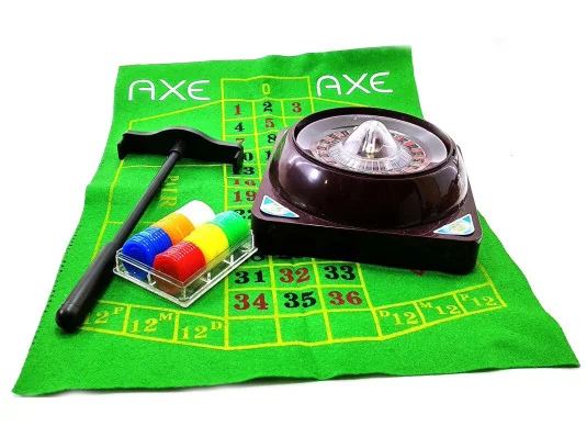 Казино (в н-ре сукно с фишками) (25×25×9 см) купить в интернет магазине подарков ПраздникШоп