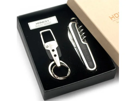 Подарочный набор (Нож с брелоком) (14×12×3.5 см) купить в интернет магазине подарков ПраздникШоп