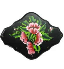 Ключница вешалка «Ажур» черная массив дерева (32×25 см)a купить в интернет магазине подарков ПраздникШоп