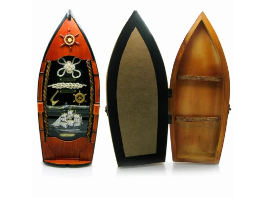 Ключница Лодка (39×12.5×8.5 см) купить в интернет магазине подарков ПраздникШоп