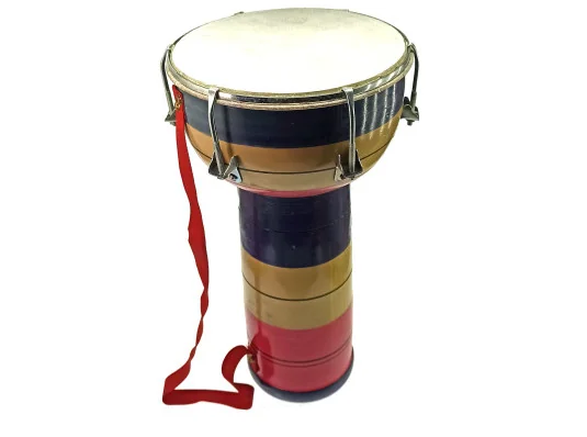 Барабан джембе «Раста» (В-36 см купить в интернет магазине подарков ПраздникШоп