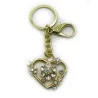 Брелок зі стразами «Сердечко»
