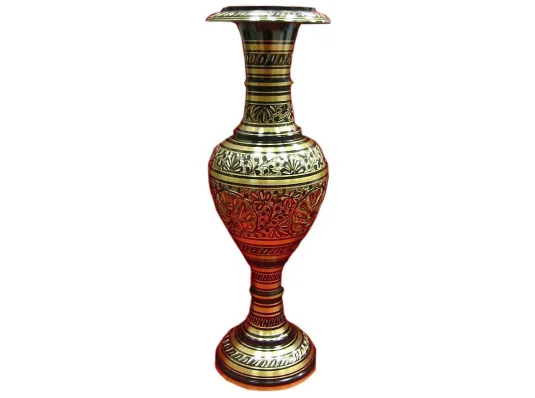 Ваза бронзовая черная (92.5×21×21 см) купить в интернет магазине подарков ПраздникШоп