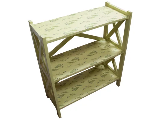 Этажерка «Лаванда» фисташковый купить в интернет магазине подарков ПраздникШоп