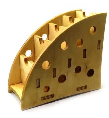 Органайзер для пультов и телефонов покрыт маслом с воском (20.5×18×10 см) купить в интернет магазине подарков ПраздникШоп