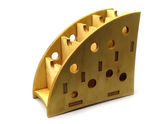 Органайзер для пультов и телефонов покрыт маслом с воском (20.5×18×10 см) купить в интернет магазине подарков ПраздникШоп