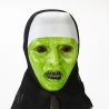 Маска Монахиня зомбі (зелена)