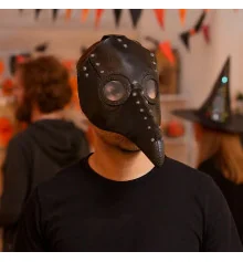 Маска Чумной доктор пластик купить в интернет магазине подарков ПраздникШоп