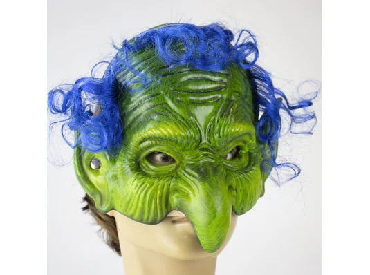 Маска Гоблин (зеленая с синим) купить в интернет магазине подарков ПраздникШоп