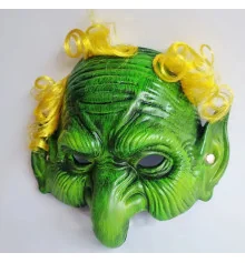 Маска Гоблин (зеленая с желтым) купить в интернет магазине подарков ПраздникШоп