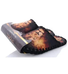 Чоловічі фетрові капці "Лев" купить в интернет магазине подарков ПраздникШоп