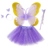 Набор Бабочки Карнавальный с юбкой 50х38см (сиреневый)
