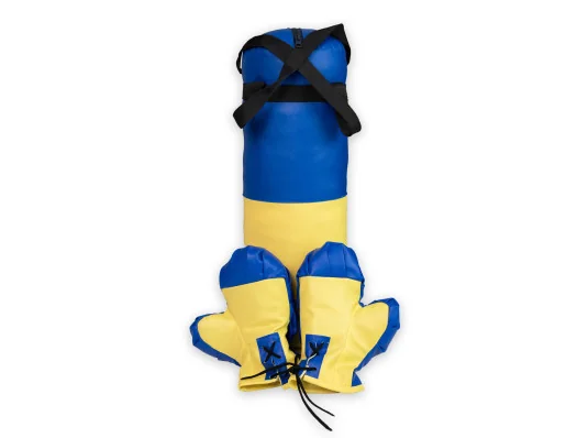 Боксерский набор Ukraine средний высота 46см диаметр 18см (2015) купить в интернет магазине подарков ПраздникШоп