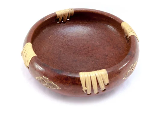 Блюдо терракотовое (d-16 h-6 см) купить в интернет магазине подарков ПраздникШоп