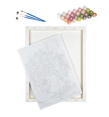 Картина по номерам ПРЕМИУМ Величественный павлин с лаком и с уровнем размером 40х50 см (GS1409) купить в интернет магазине подарков ПраздникШоп