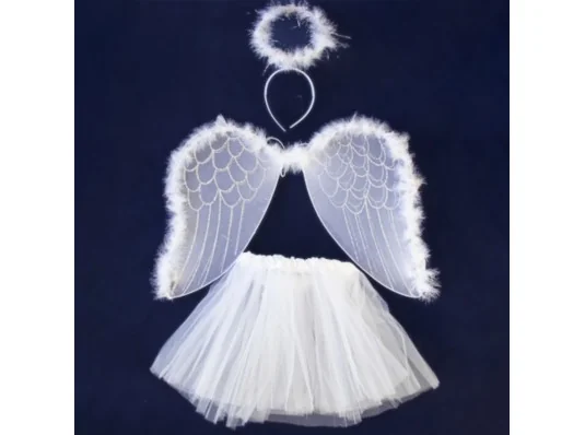 Набір Ангелочка (крила, німб, спідниця) купить в интернет магазине подарков ПраздникШоп