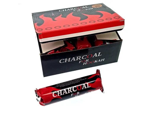 Уголь для кальяна (100 таблеток/уп) (18×13×7.5 см) (d-3.3 см) купить в интернет магазине подарков ПраздникШоп