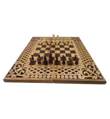 Нарды-шахматы-шашки (56×28×6 см) купить в интернет магазине подарков ПраздникШоп