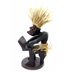 Папуас «Програмист» дерево (13.5×9×8 см) купить в интернет магазине подарков ПраздникШоп