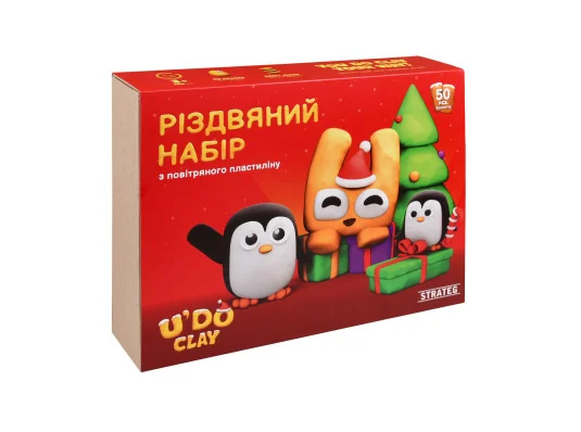 Набор для творчества U'DO Clay: Рождественский набор (31067) купить в интернет магазине подарков ПраздникШоп