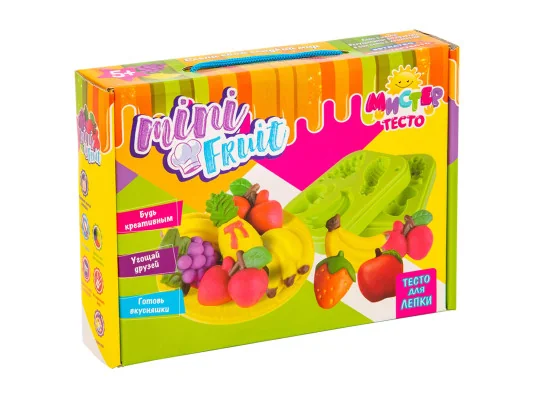 Набор для творчества Мистер тесто Mini Fruit 22 элементов (71201) купить в интернет магазине подарков ПраздникШоп