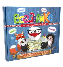 Настольная игра Всезнайка ига в слова на украинском языке (802) купить в интернет магазине подарков ПраздникШоп
