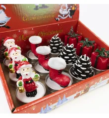 Свечи НГ фигурные 1013 (уп 12шт) купить в интернет магазине подарков ПраздникШоп