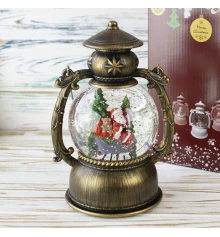 Фонарь Новогодний LED музыкальный 21см 1293302 на батарейках и USB купить в интернет магазине подарков ПраздникШоп