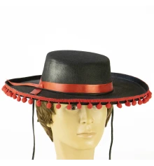 Шляпа Испанца (черная) купить в интернет магазине подарков ПраздникШоп
