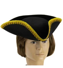 Шляпа Пирата треуголка Капитан купить в интернет магазине подарков ПраздникШоп