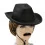 Шляпа детская Ковбой фетр (черная) купить в интернет магазине подарков ПраздникШоп