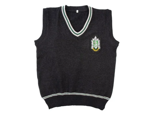 Жилетка Гарри Поттер ученика факультета Слизерин Хогвартс (L) купить в интернет магазине подарков ПраздникШоп