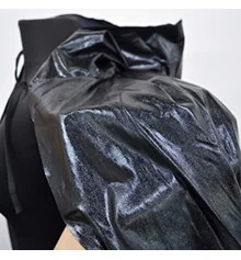 Карнавальный плащ Лаке стрейч (черный) купить в интернет магазине подарков ПраздникШоп