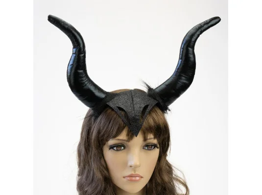 Рога Малефисенты (черные) купить в интернет магазине подарков ПраздникШоп