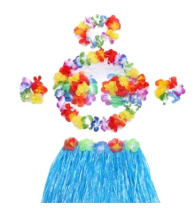 Карнавальный костюм Гавайский (желтый) купить в интернет магазине подарков ПраздникШоп