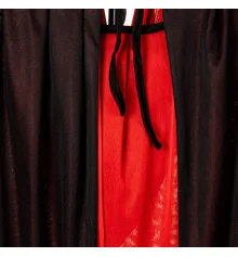 Карнавальный плащ Двухсторонний с капюшоном (черно-красный) купить в интернет магазине подарков ПраздникШоп