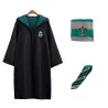 Костюм Гарри Поттер ученика Хогвартс Слизерин L (плащ, шарф, галстук)