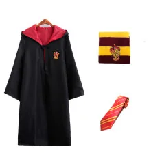 Костюм Гарри Поттер ученика Хогвартс Гриффиндор S (плащ, шарф, галстук) купить в интернет магазине подарков ПраздникШоп