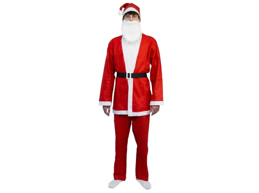 Карнавальный костюм Санта Клаус (велюр) купить в интернет магазине подарков ПраздникШоп
