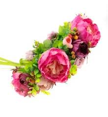 Украинский веночек объемный на голову Лана 13709 купить в интернет магазине подарков ПраздникШоп