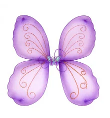 Крылья Бабочки 40х40см средние (сиреневые) купить в интернет магазине подарков ПраздникШоп