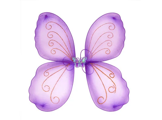 Крылья Бабочки 40х40см средние (сиреневые) купить в интернет магазине подарков ПраздникШоп