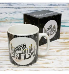 Кружка Гигант С Днем Рождения Happy Birthdey купить в интернет магазине подарков ПраздникШоп