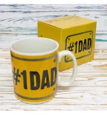 Кружка Гигант Папа DAD купить в интернет магазине подарков ПраздникШоп