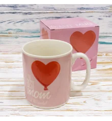 Кружка Гигант Лучшая мама в мире The Best MOM in the world (розовая) купить в интернет магазине подарков ПраздникШоп