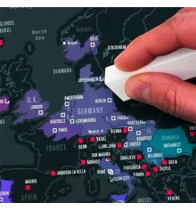 Скретч карта мира ЧЕРНОЕ ИЗДАНИЕ купить в интернет магазине подарков ПраздникШоп