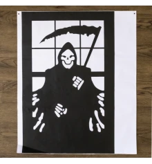 Интерьерная наклейка HL Смерть с косой 144 51х72см купить в интернет магазине подарков ПраздникШоп